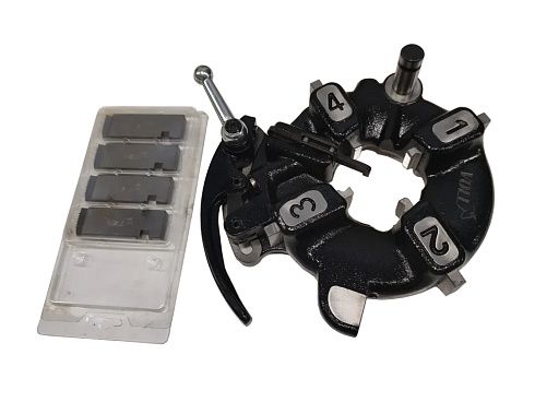 Резьбонарезной станок, V-Matic А3, резьбонарезная головка, набор ножей